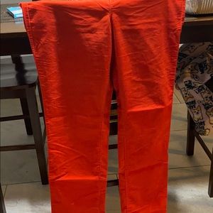 Corduroy pants.